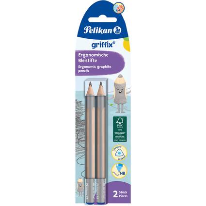 Pelikan Bleistift griffix, Härtegrad: HB, Blisterkarte