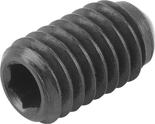 KUGELDRUCKSCHRAUBE OHNE KOPF, FORM:A KUGEL AUS STAHL, M12, L
