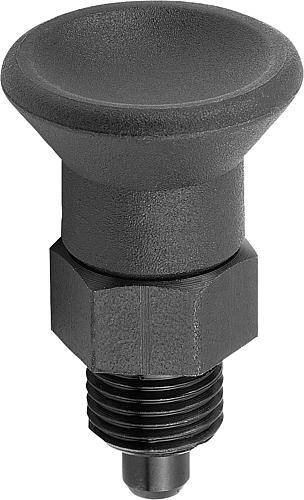 Arretierbolzen 5, M10x1 Form A ohne Rastnut, ohne Kontermut