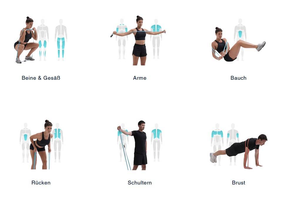 STRAFFR Strong Smartes Widerstandsband Fitness mit App