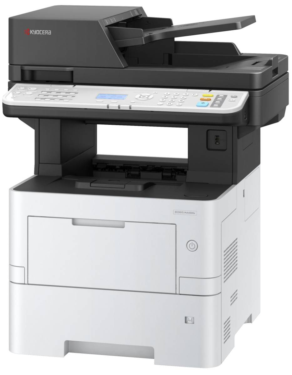 Kyocera ECOSYS MA4500x - Drucker - s/w - Duplex - Laser - A4/Legal - 1200 x 1200