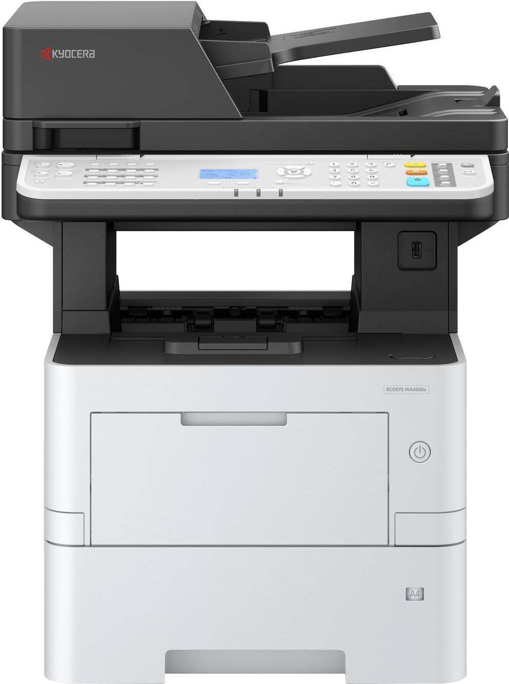 Kyocera ECOSYS MA4500x - Drucker - s/w - Duplex - Laser - A4/Legal - 1200 x 1200