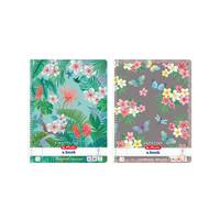Herlitz Spiralblock A4 Ladylike 80 Blatt l/R 2 Motive sortiert, Abbildung, Gemischte Farben, A4, 80 Blätter, 70 g/m², Un