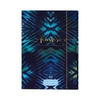 Herlitz Sammelmappe A3 New Batik Fearless, A3, Blau, Navy, Porträt, Gummiband, 1 Stück(e)