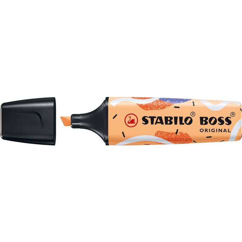 Textmarker Boss Original by Ju Schnee Sanftes Orange