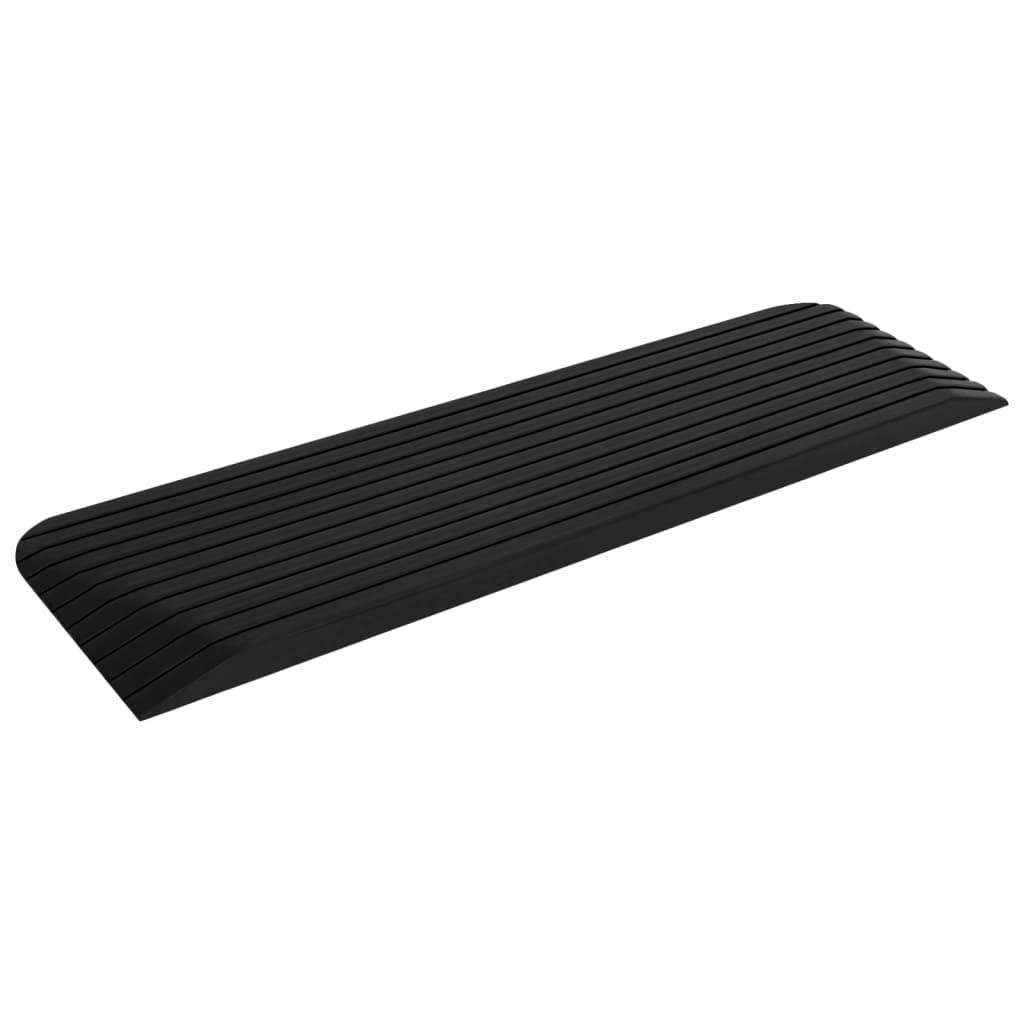 vidaXL Schwellenrampen 2 Stk. 110x32x3,8 cm Gummi
