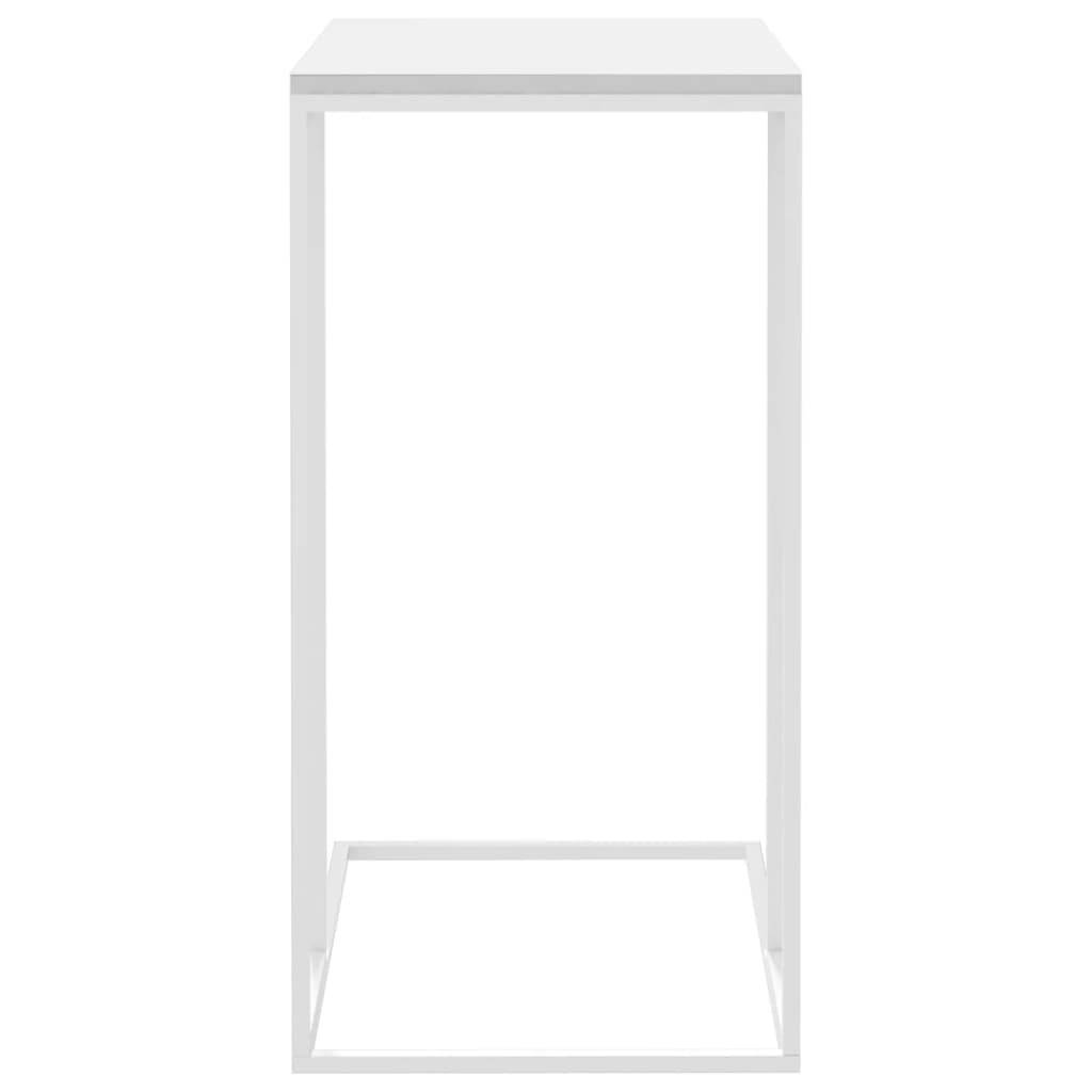 vidaXL Beistelltisch Weiß 40x30x59 cm Holzwerkstoff