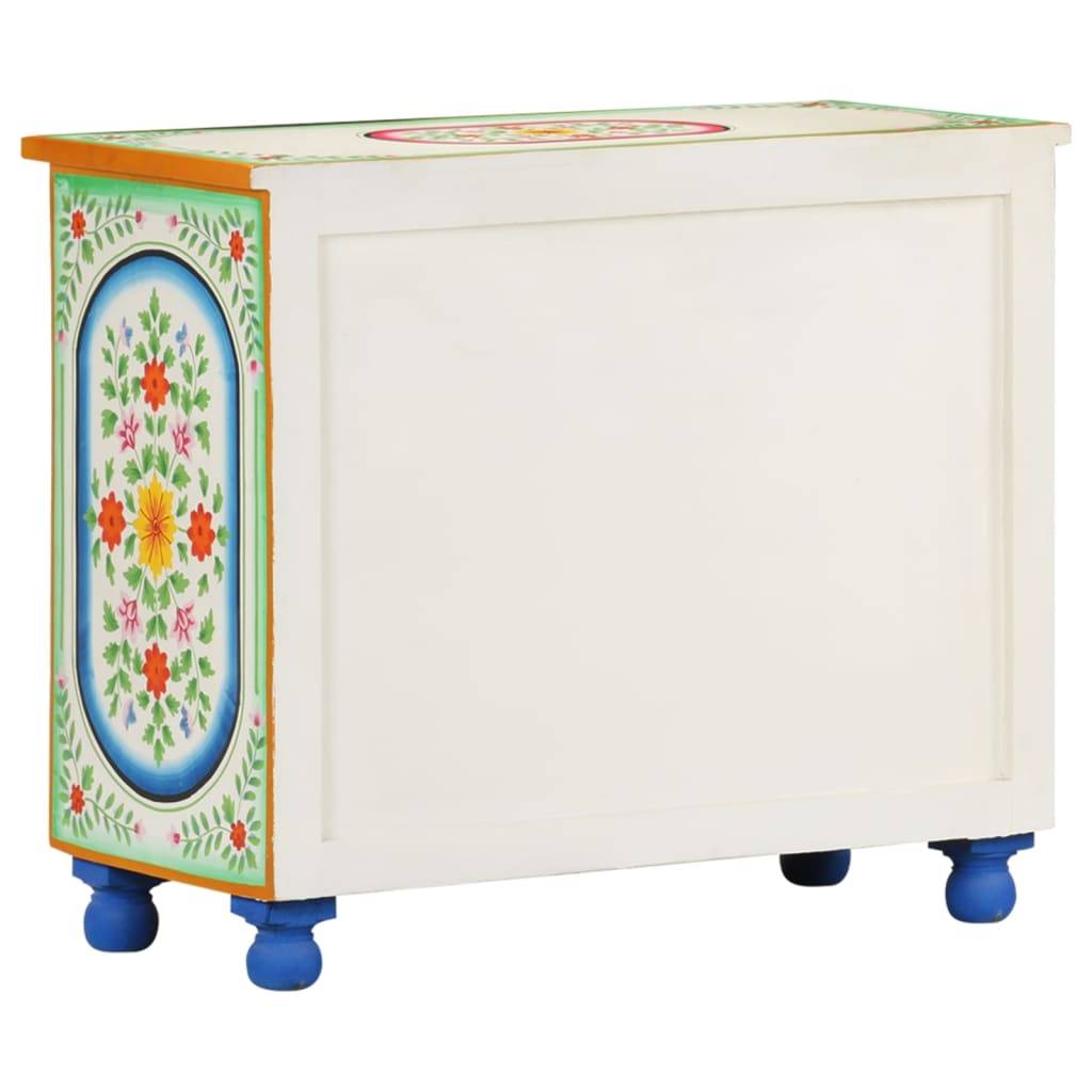 vidaXL Sideboard Handbemalt 70x35x60 cm Mango Massivholz