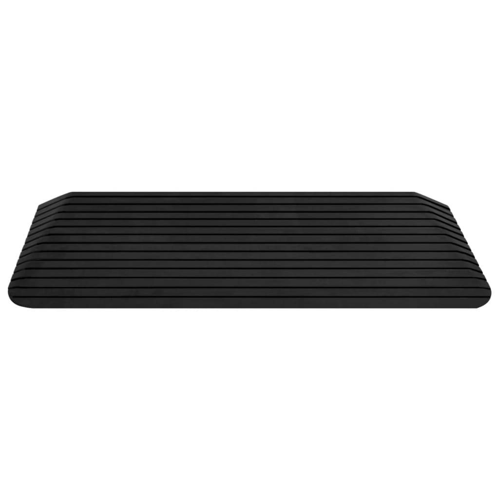 vidaXL Schwellenrampen 2 Stk. 110x41x5 cm Gummi