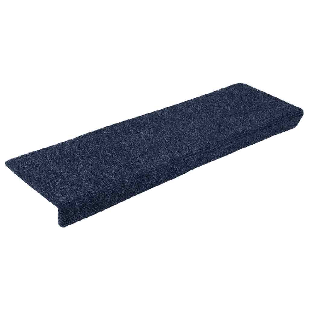 vidaXL Treppenmatten 5 Stk. Nadelvlies 65x21x4 cm Anthrazit