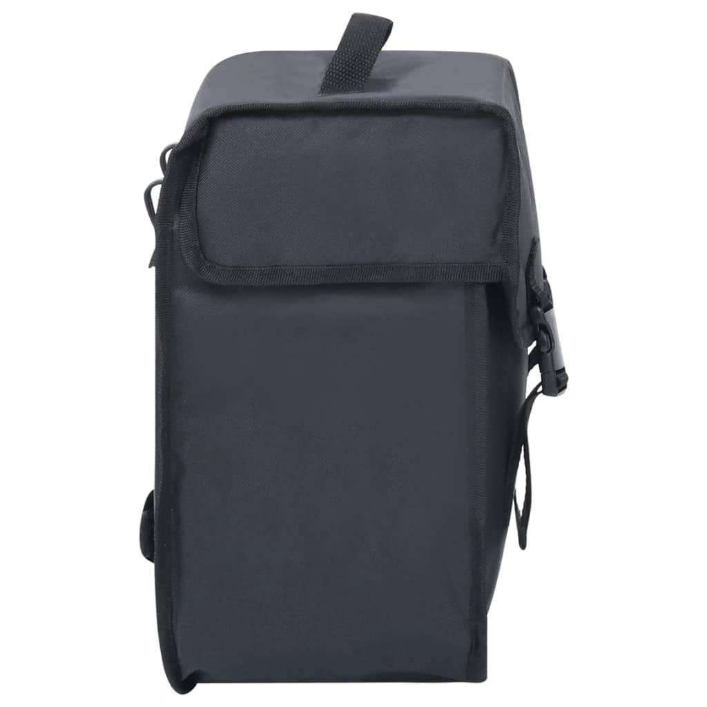 vidaXL Fahrradtasche für Gepäckträger Wasserdicht 21 L Schwarz