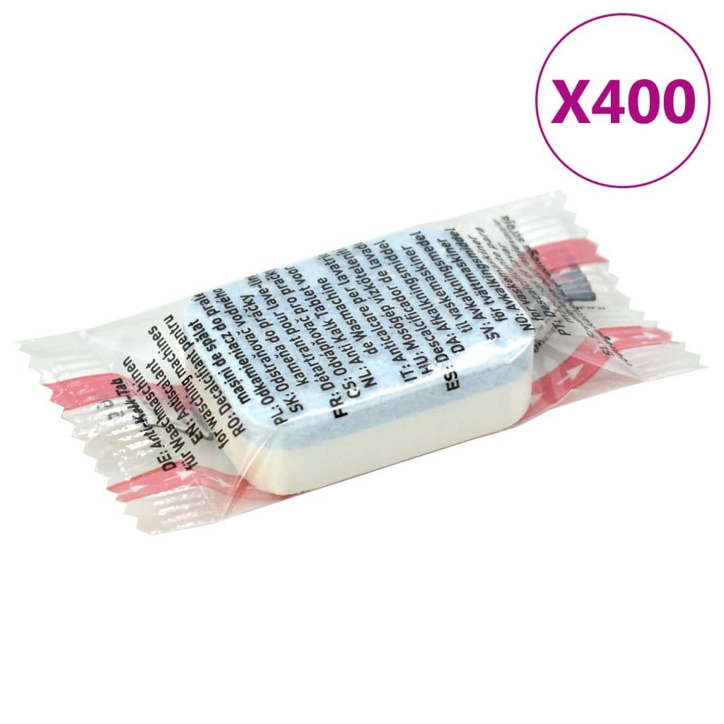 vidaXL Waschmaschinen-Tabs 400 St. Verhindern Kalk und Schmutz
