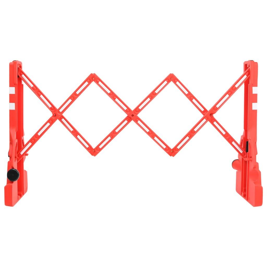 vidaXL Absperrgitter Faltbar Rot 210x50x105 cm