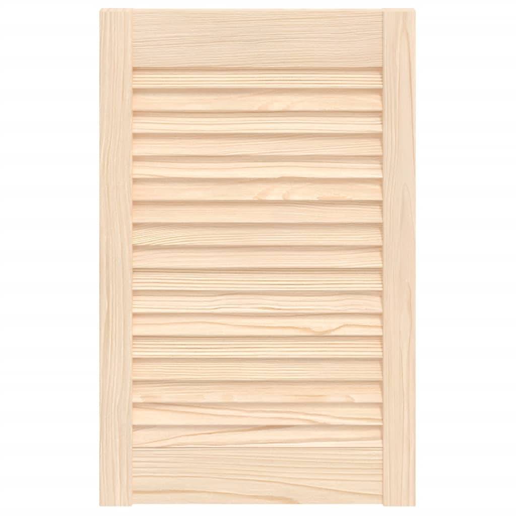 vidaXL Schranktür Lamellen-Design 61,5x39,4 cm Massivholz Kiefer