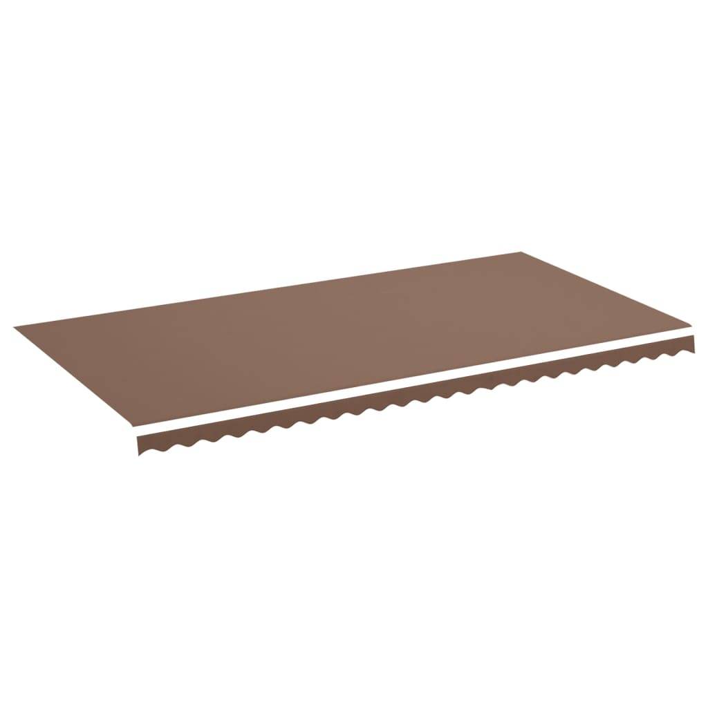 vidaXL Markisenbespannung Braun 6x3 m