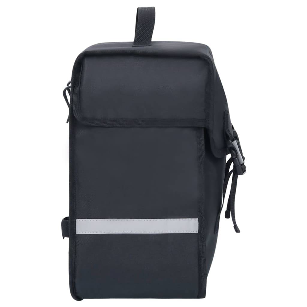 vidaXL Fahrradtasche für Gepäckträger Wasserdicht 21 L Schwarz