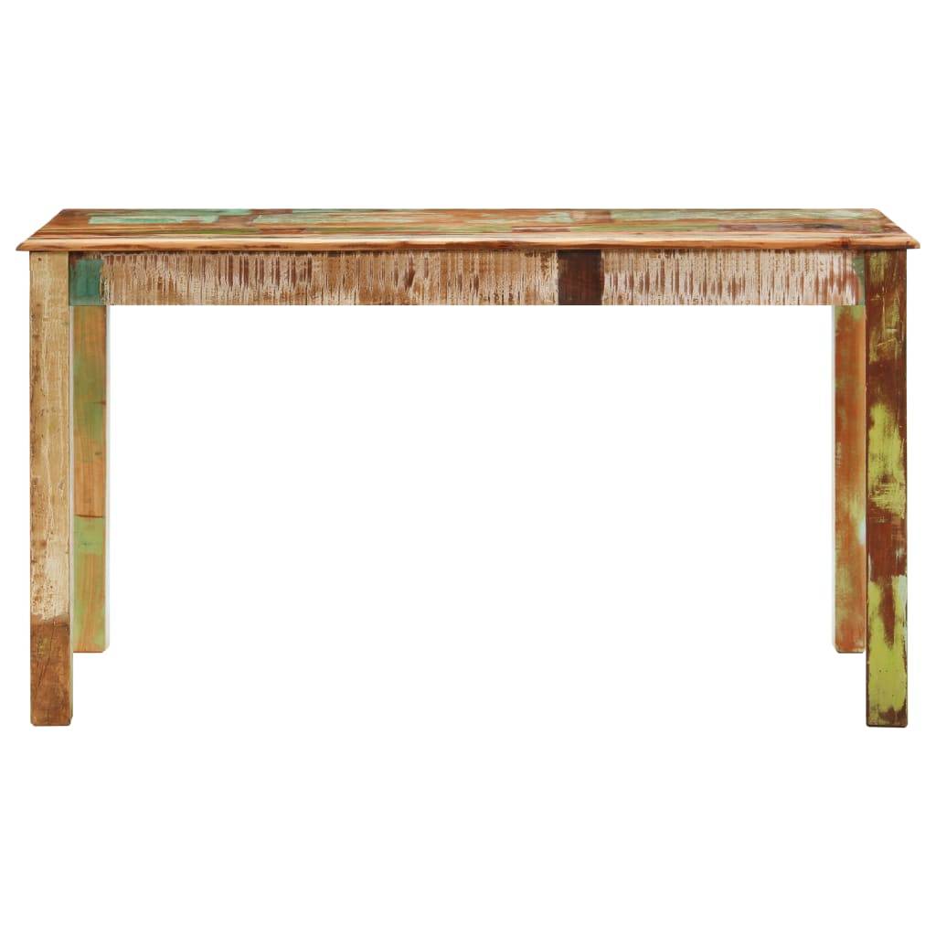 vidaXL Esstisch Altholz Massiv 140x70x76 cm