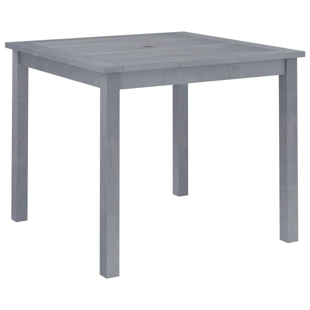vidaXL Garten-Esstisch 88x88x74 cm Akazie Massivholz