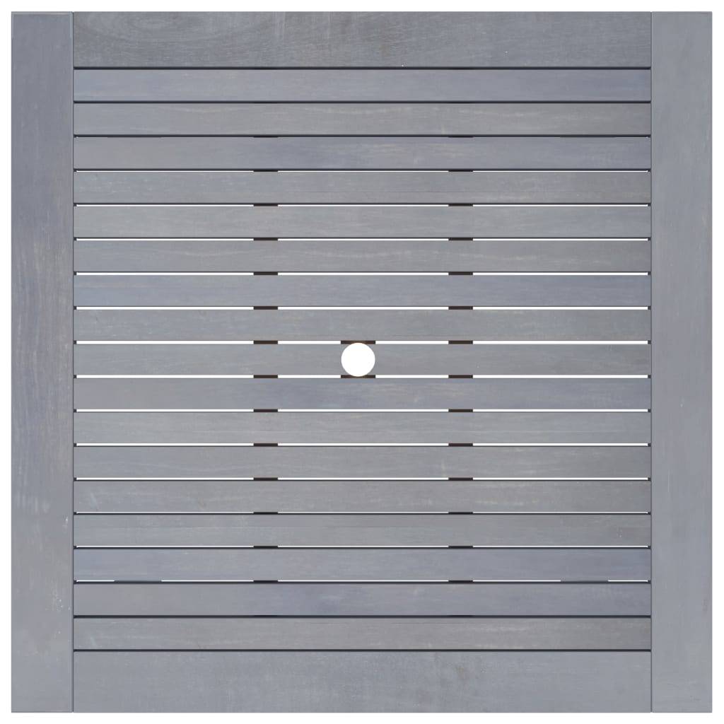vidaXL Garten-Esstisch 88x88x74 cm Akazie Massivholz