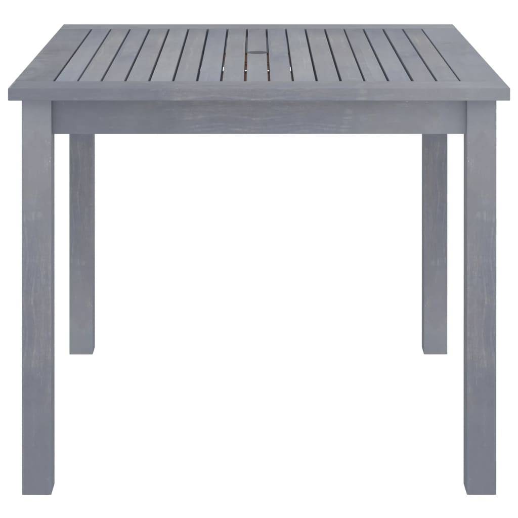 vidaXL Garten-Esstisch 88x88x74 cm Akazie Massivholz