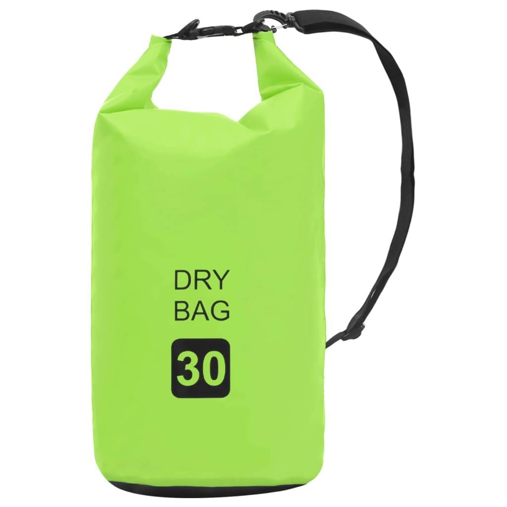 vidaXL Trockensack Grün 30 L PVC