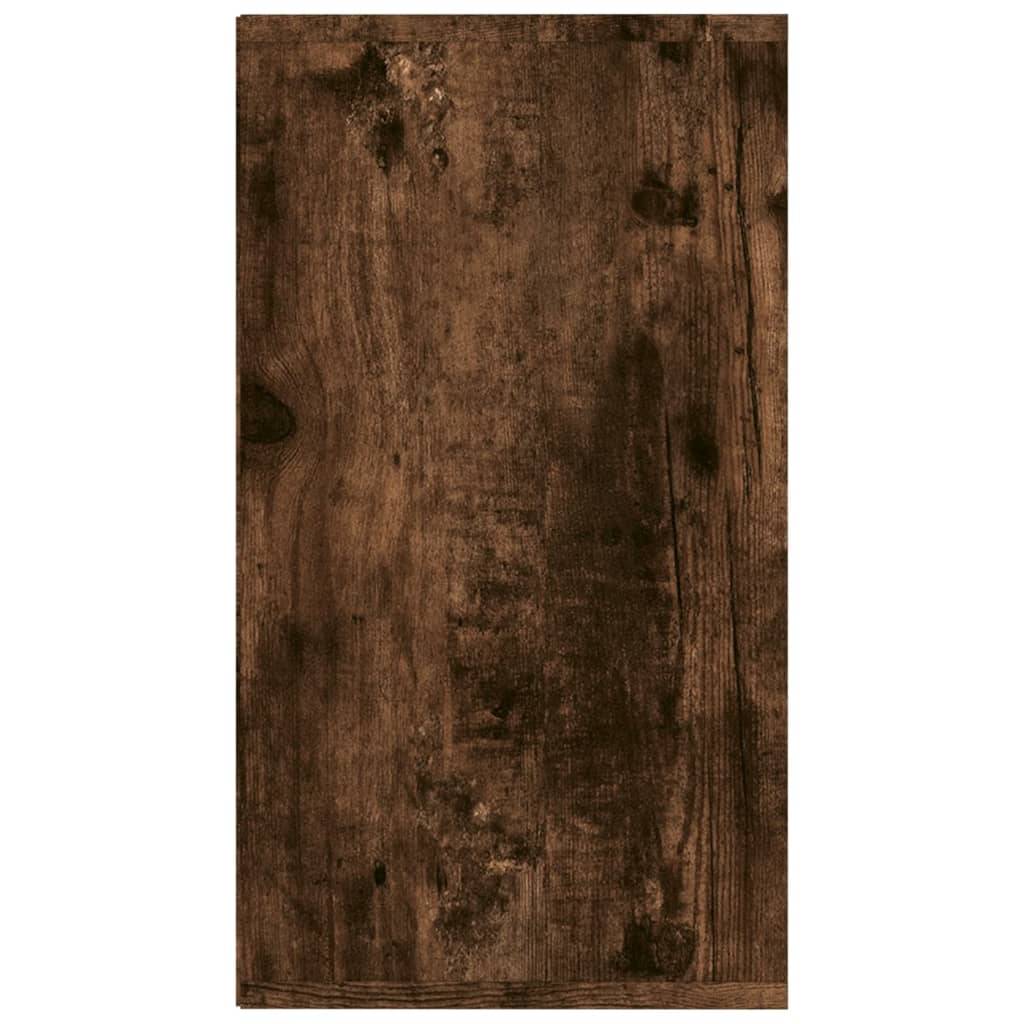 vidaXL Schuhbank Räuchereiche 103x30x54,5 cm Holzwerkstoff