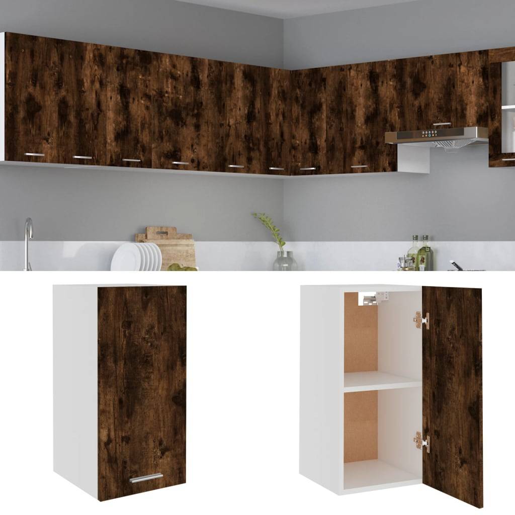 vidaXL Hängeschrank Lyon Räuchereiche 29,5x31x60 cm Holzwerkstoff