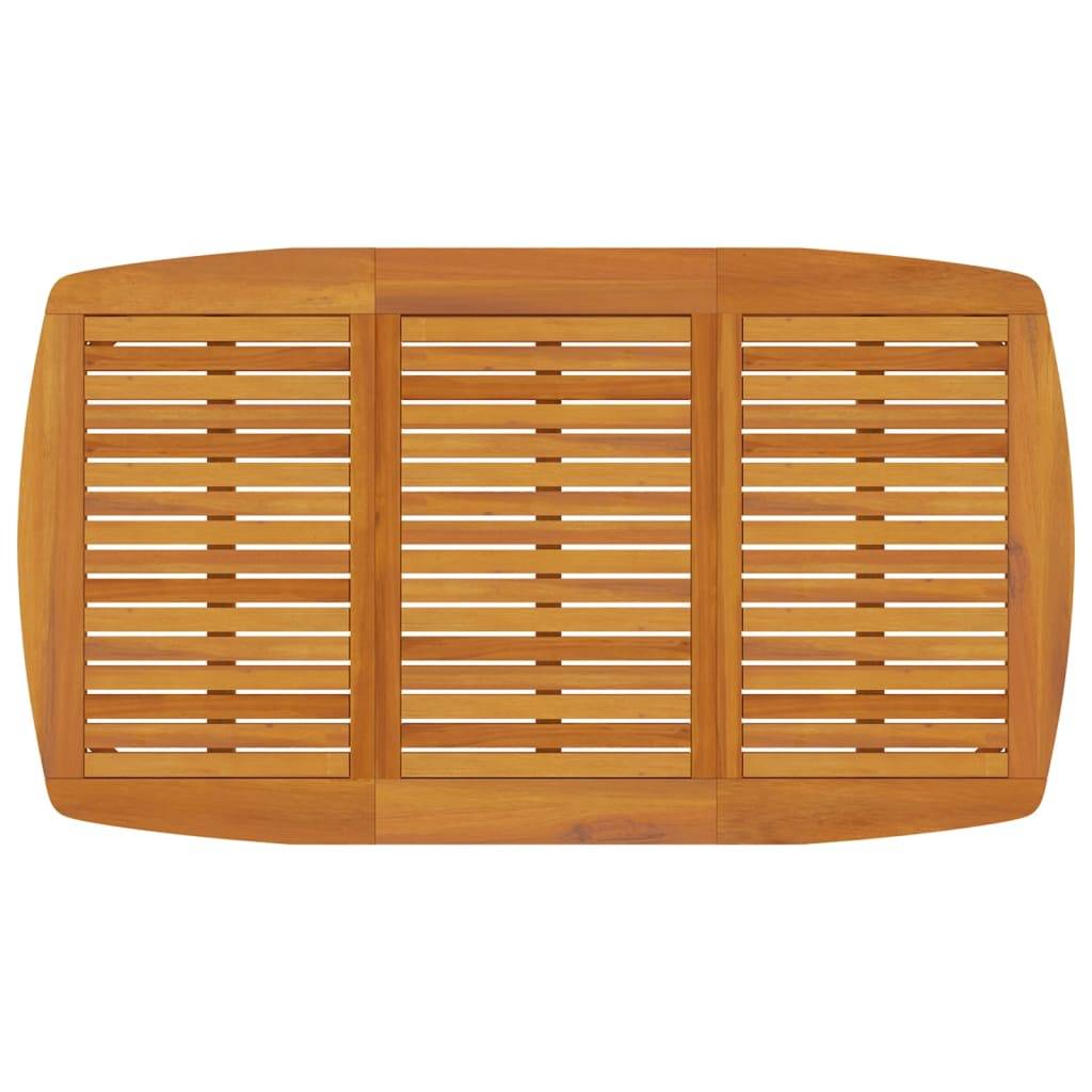 vidaXL Gartentisch 160x90x75 cm Massivholz Akazie