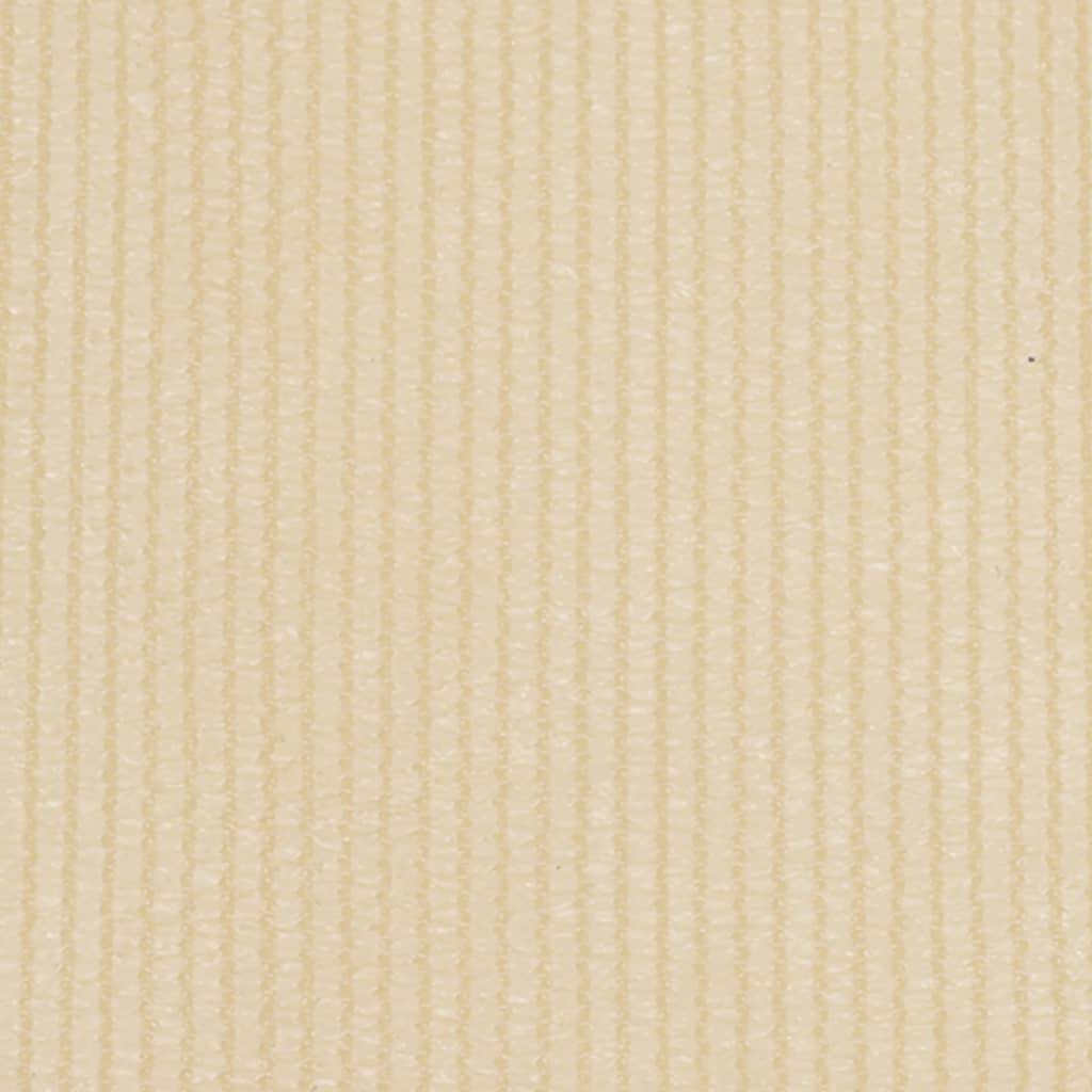 vidaXL Außenrollo Creme 60x230 cm HDPE