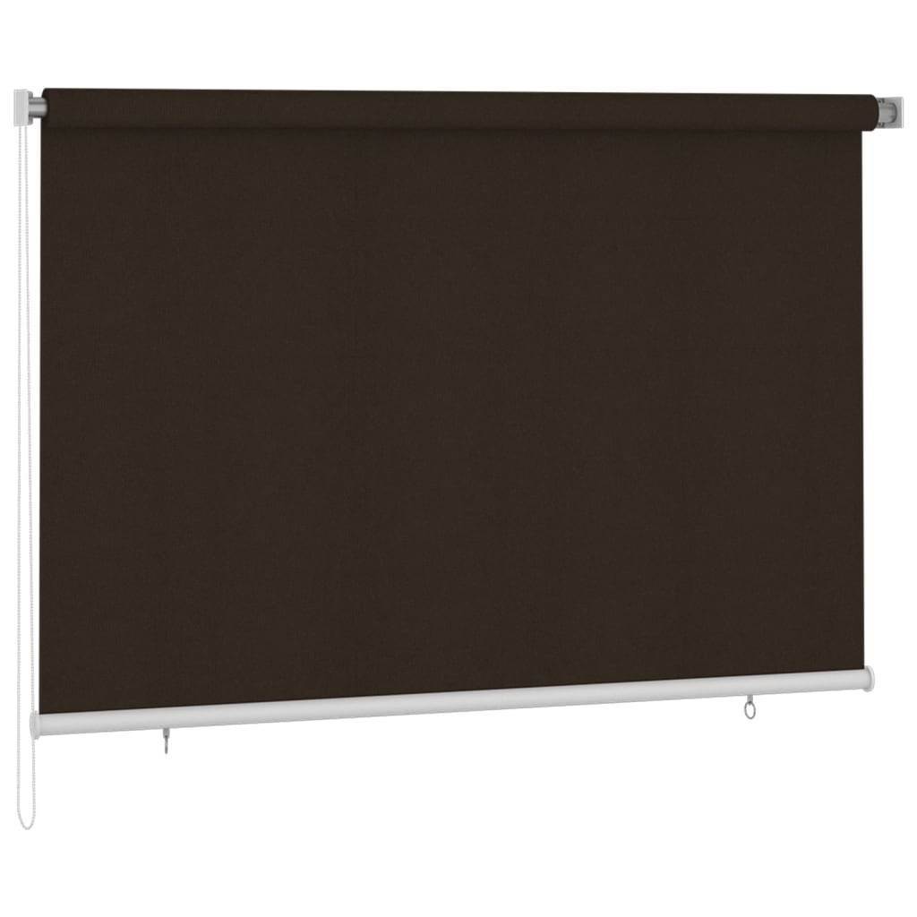 vidaXL Außenrollo 220x140 cm Braun