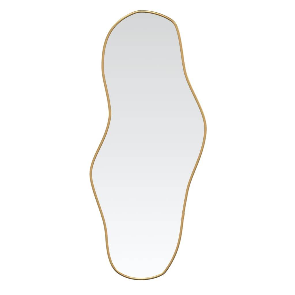 vidaXL Wandspiegel Golden 80x35 cm