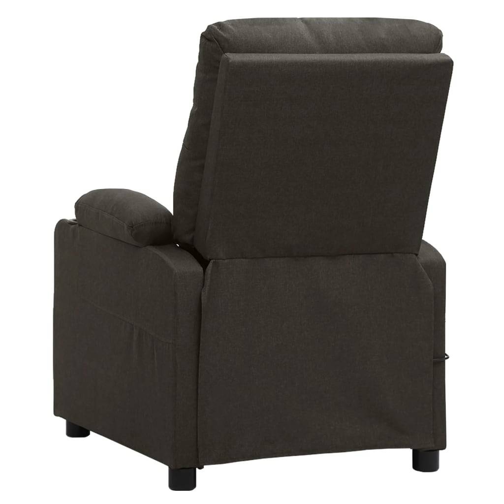 vidaXL Relaxsessel Taupe Stoff