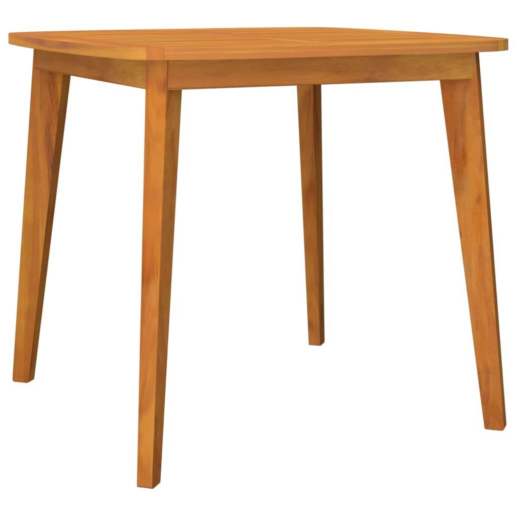 vidaXL Gartentisch 85x85x75 cm Massivholz Akazie
