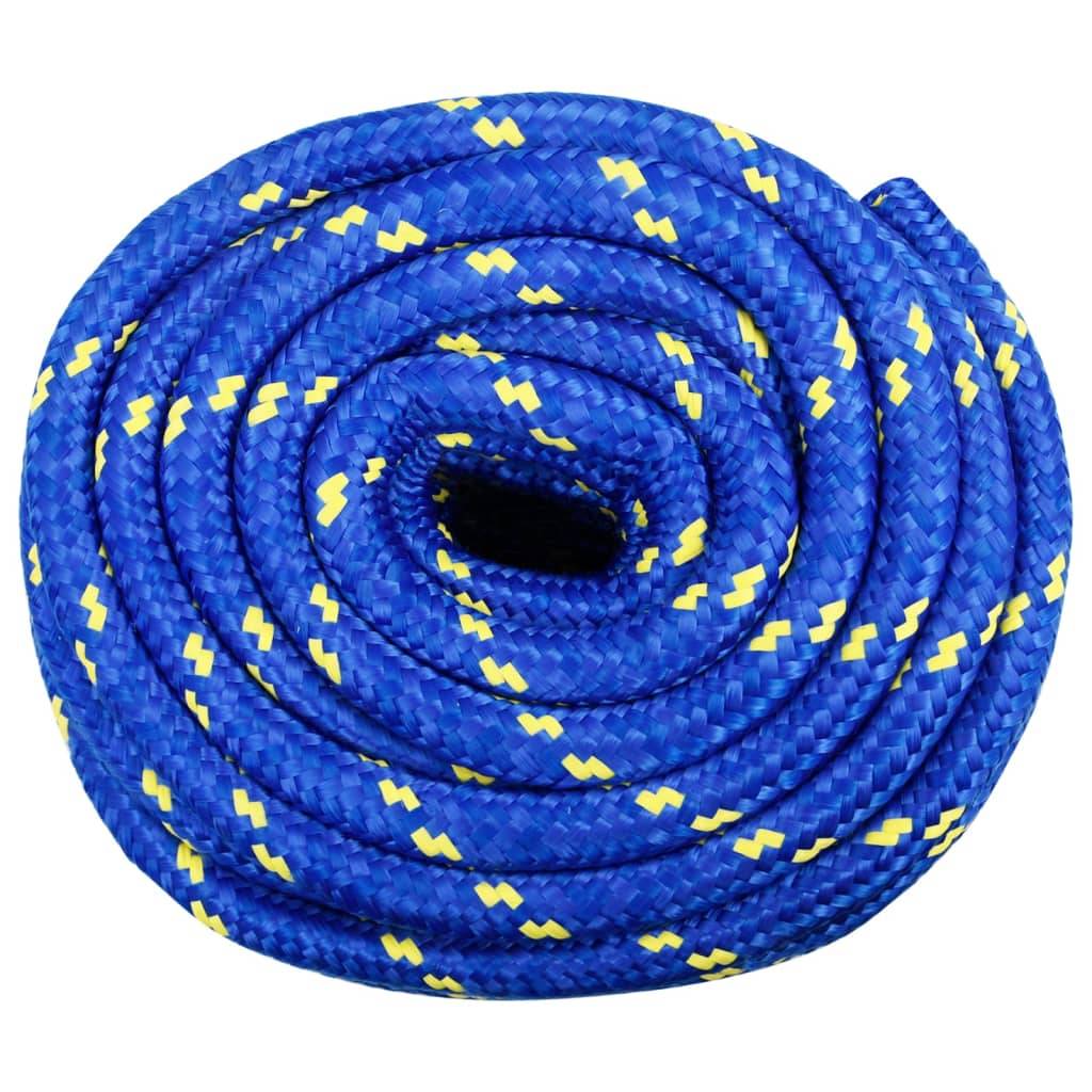 vidaXL Bootsseil Blau 20 mm 50 m Polypropylen
