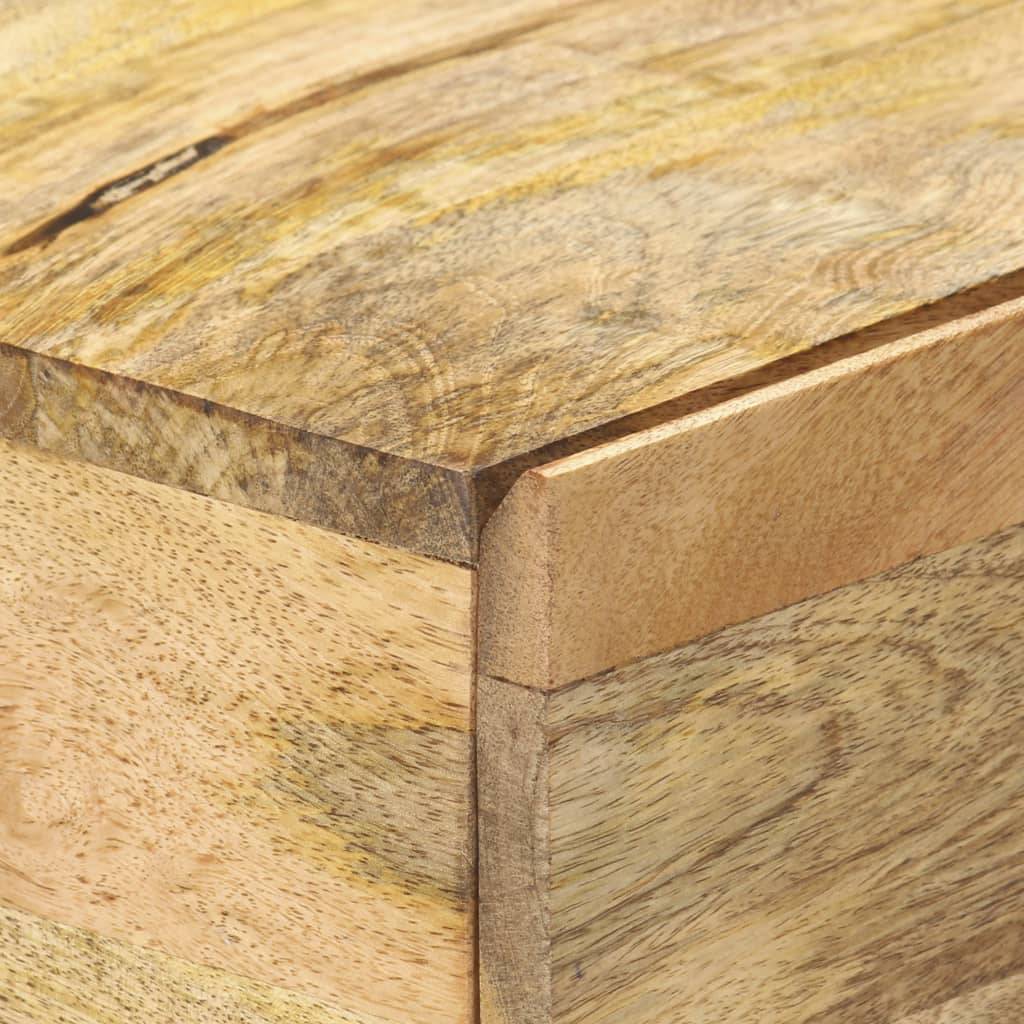 vidaXL Konsolentisch 100x35x76 cm Mango Massivholz