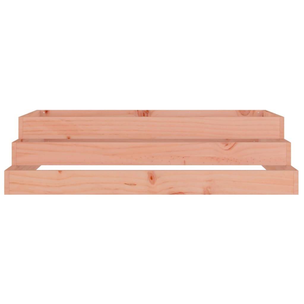 vidaXL Pflanzkübel 110x110x27 cm Massivholz Douglasie