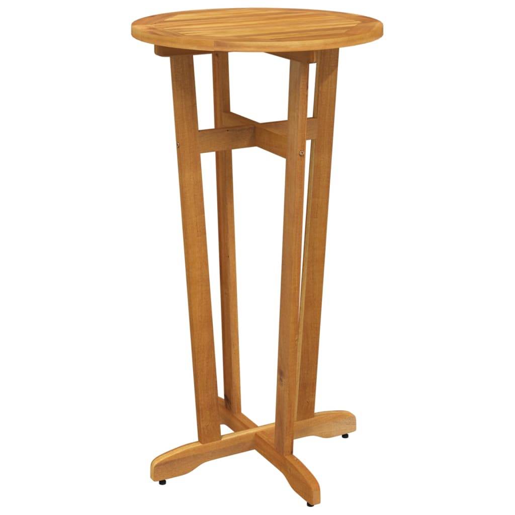 vidaXL 3-tlg. Bar-Set Massivholz Akazie