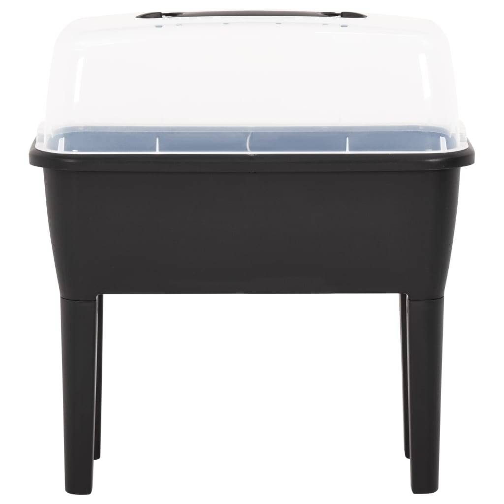 vidaXL Hochbeet 77x38,7x82 cm PP