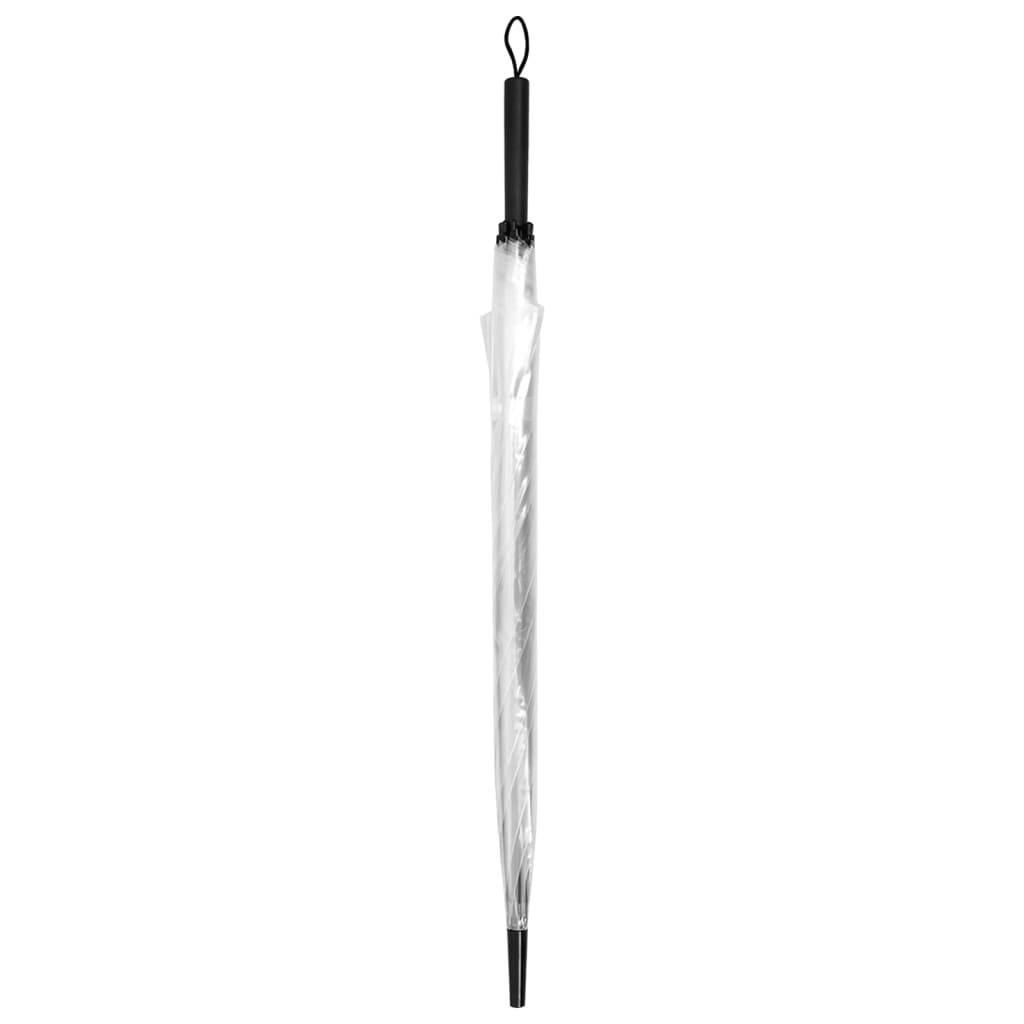 vidaXL Regenschirm Transparent 107 cm