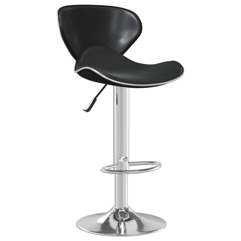 vidaXL Barhocker Schwarz Kunstleder
