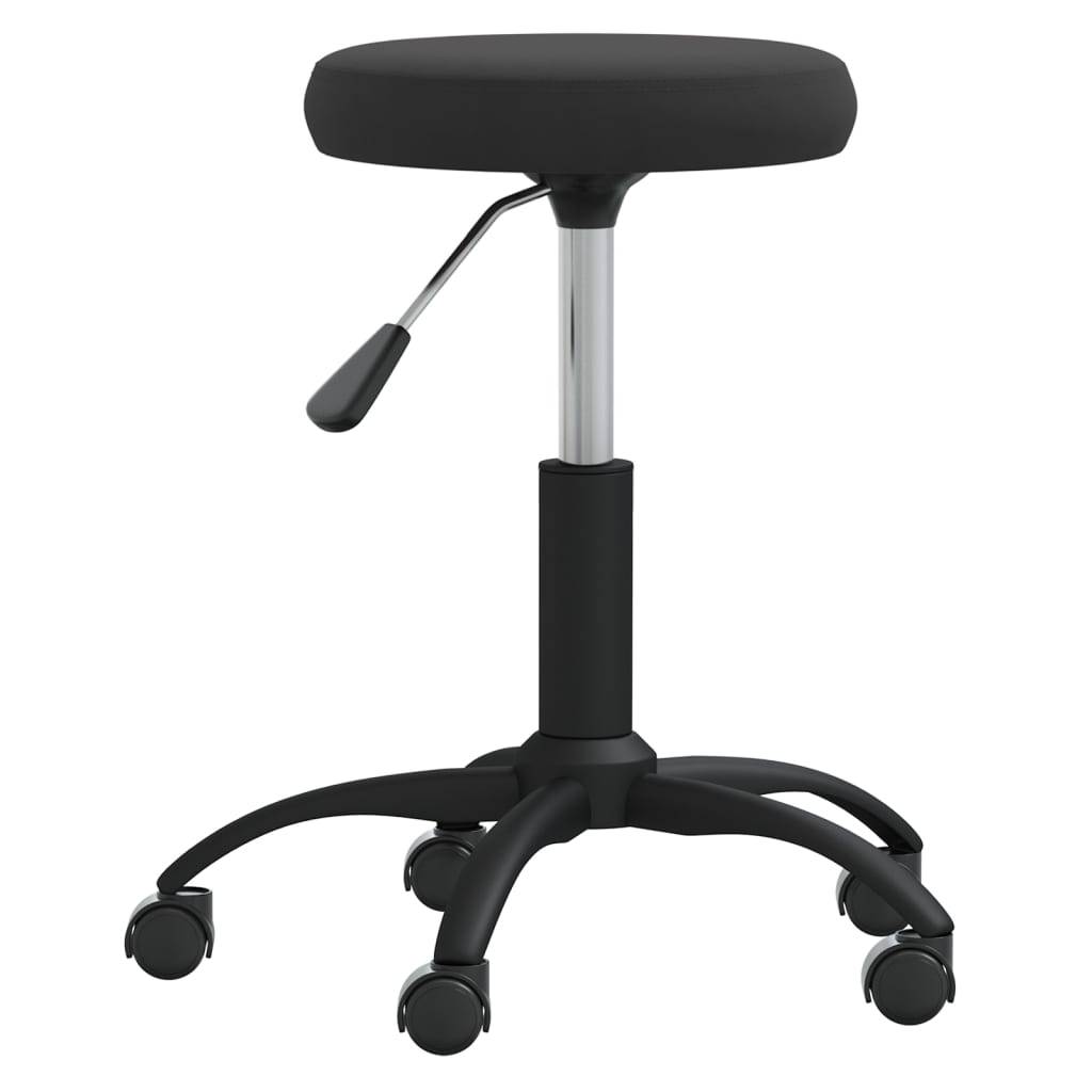 vidaXL Esszimmerstuhl Schwarz Samt