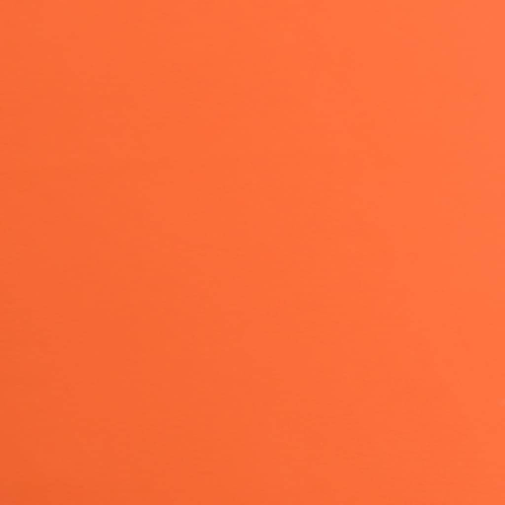 vidaXL Esszimmerstuhl Drehbar Orange Kunstleder