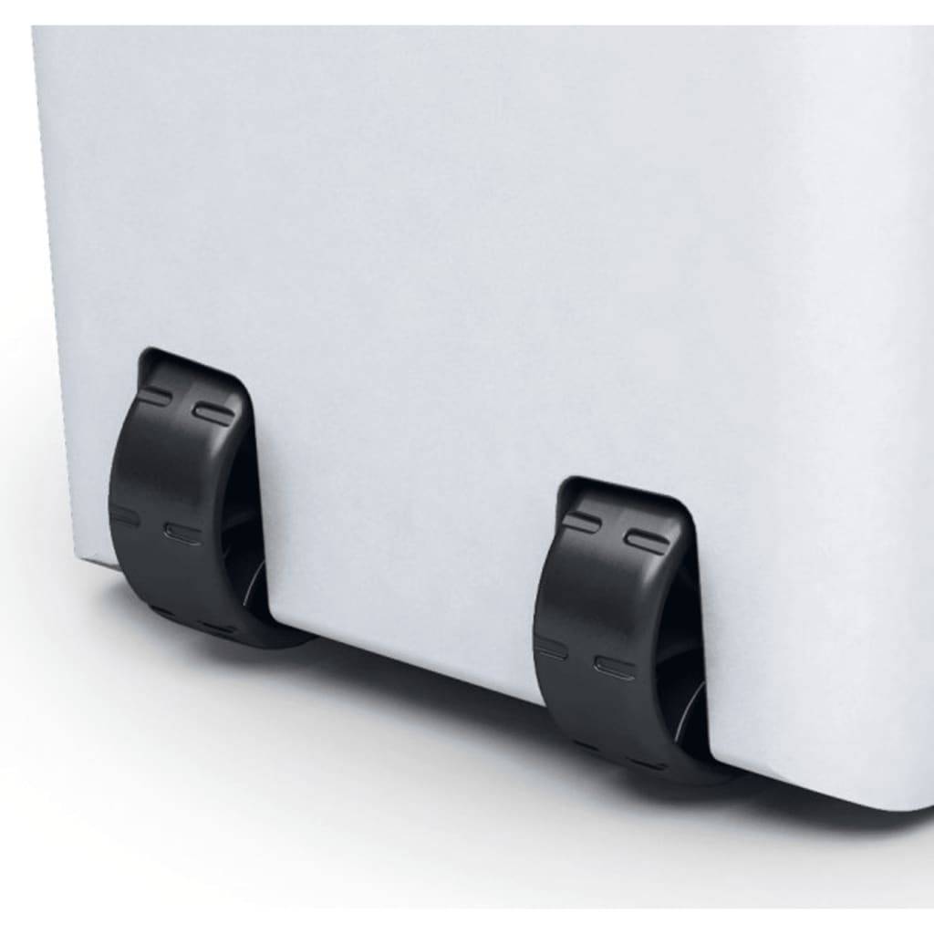 Kerbl Futtertonne 25 L 39x24x51 cm Weiß und Braun