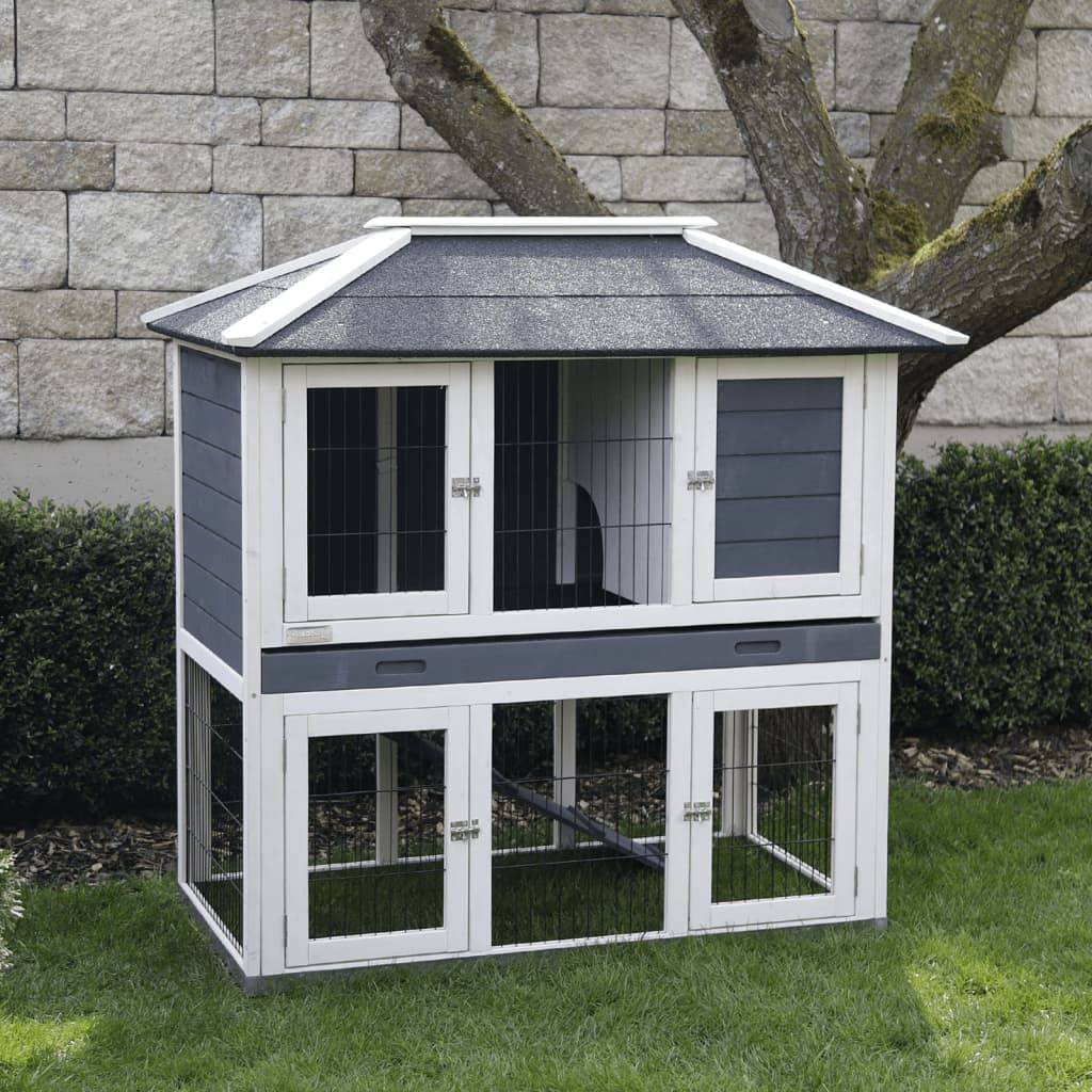 Kerbl Nagerstall Villa 118x68x118 cm Holz Lasiert