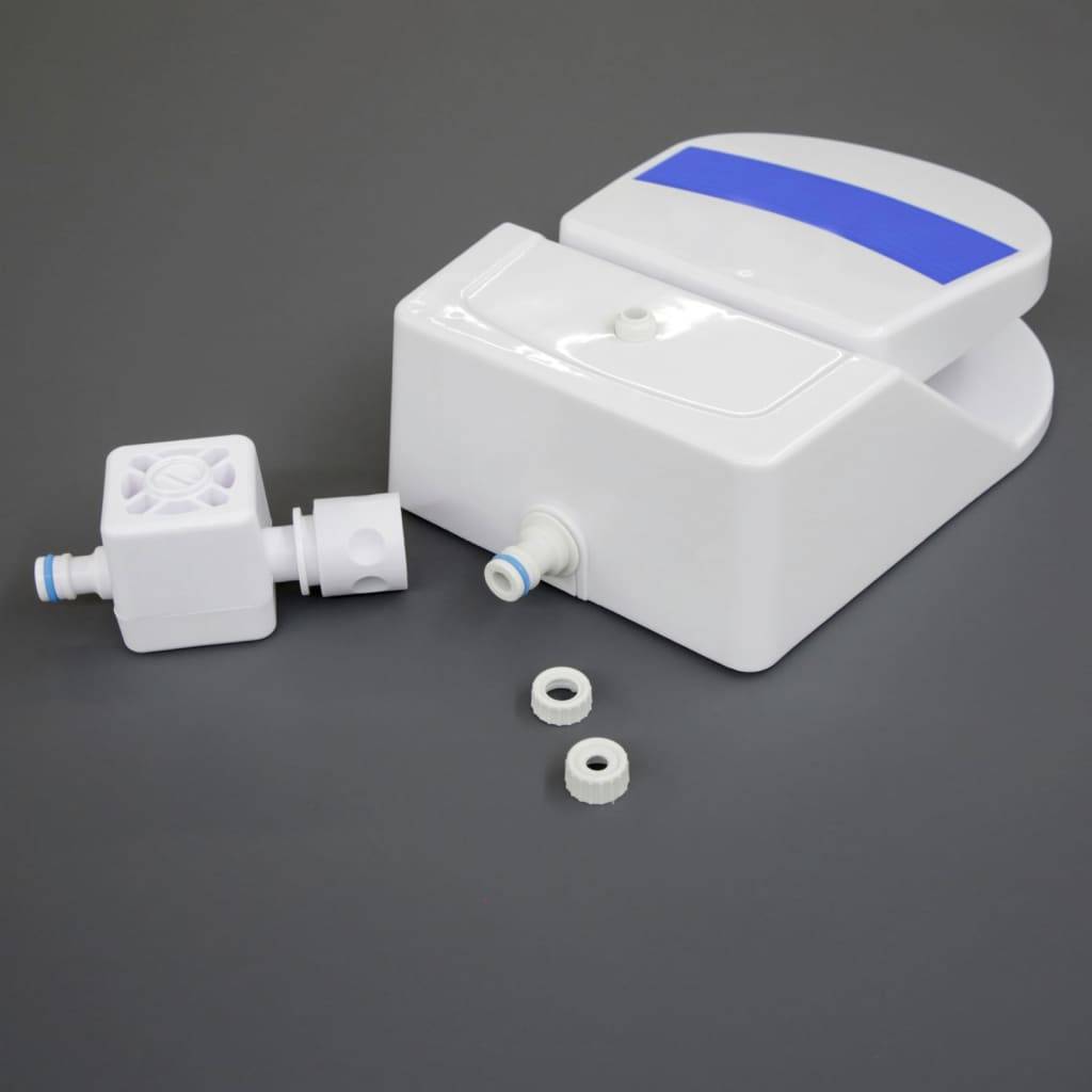 Kerbl Trinkbrunnen für Haustiere Bubble 25,5x18x8 cm Weiß und Blau