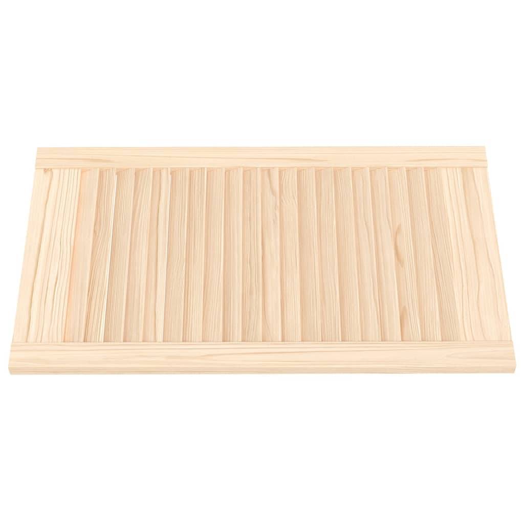 vidaXL Schranktüren Lamellen-Design 4 Stk. 69x39,4 cm Massivholz