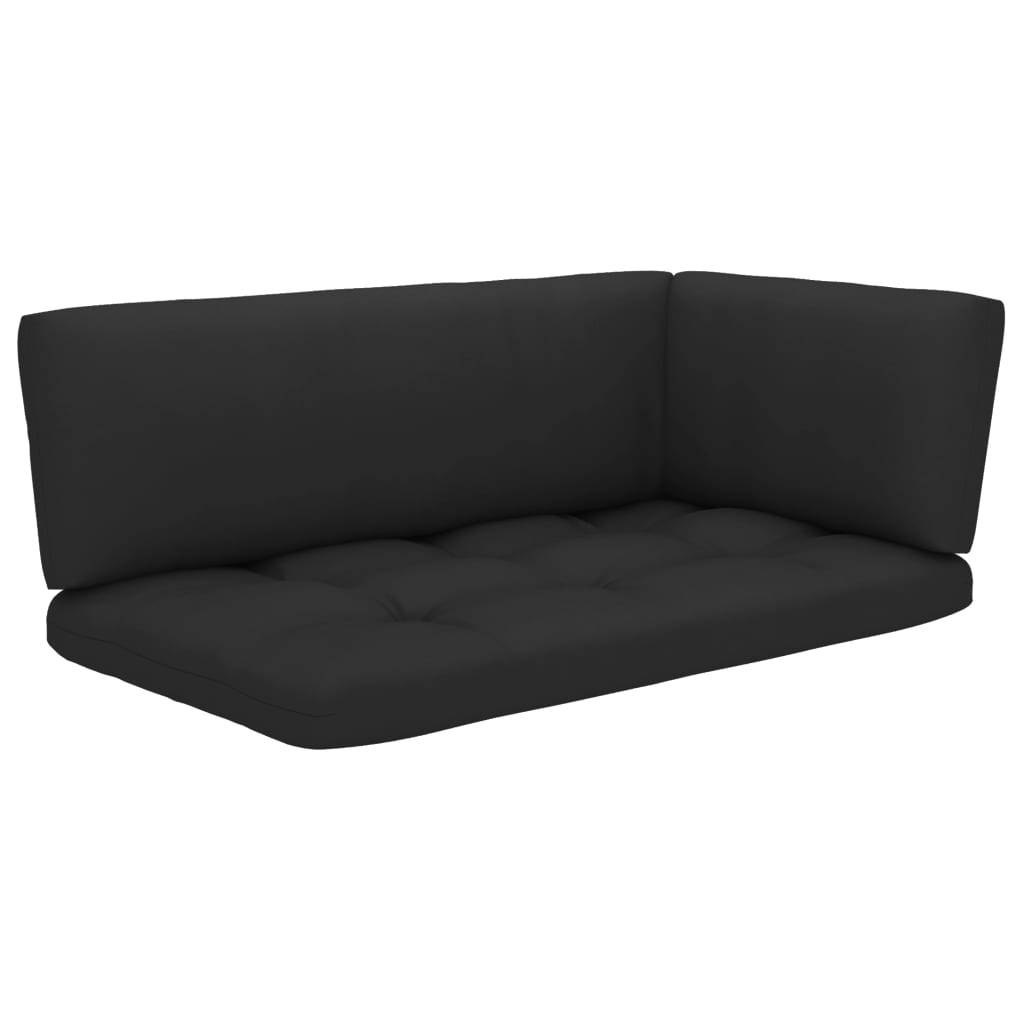 vidaXL 4-tlg. Paletten-Lounge-Set Honigbraun Imprägniertes Kiefernholz
