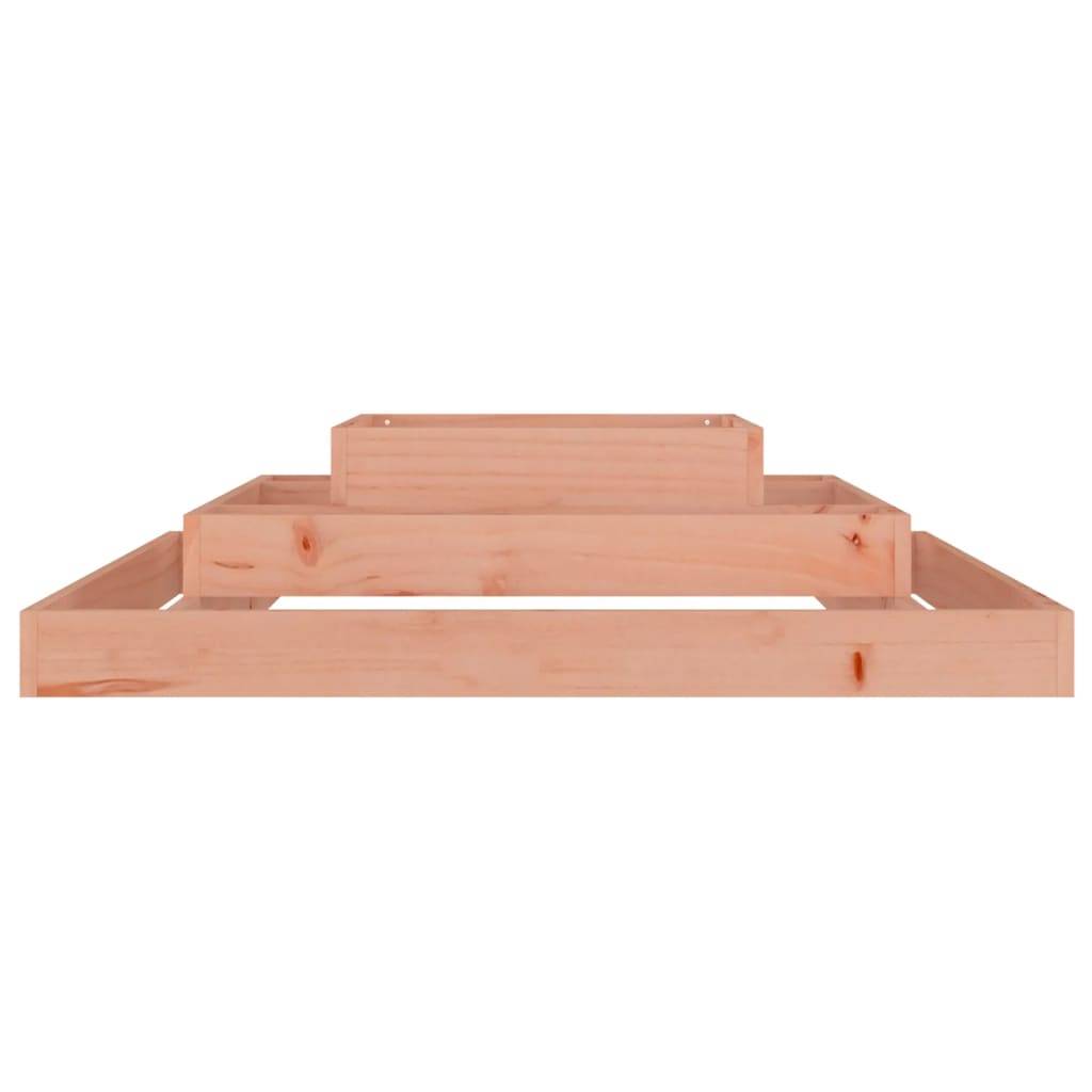 vidaXL Pflanzkübel 110x110x27 cm Massivholz Douglasie