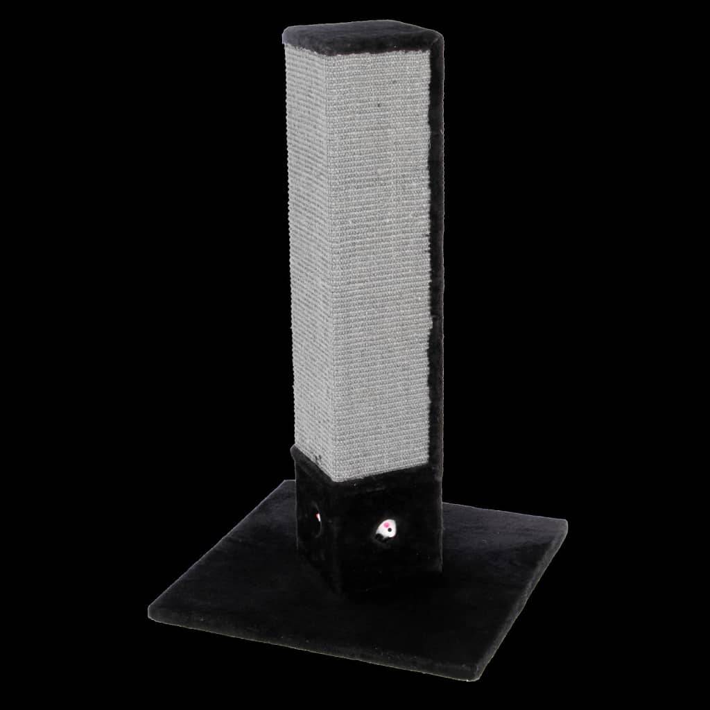 Kerbl Kratzsäule 4-Corner 80 cm Schwarz