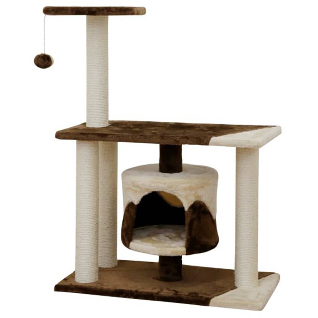 Kerbl Kratzbaum Jade Pro 96 cm Braun und Beige